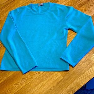 Cashmere long-sleeved sweater